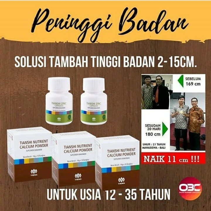 Paket Peninggi Badan