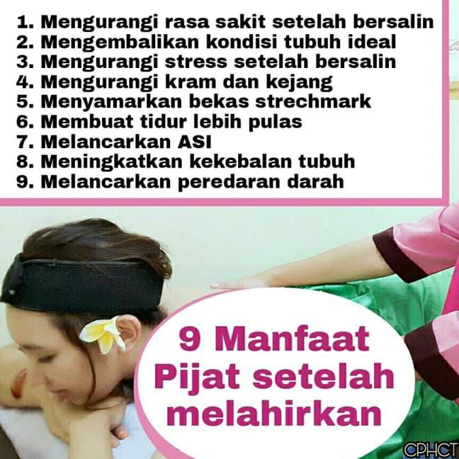 Paket Perawatan Pasca Bersalin