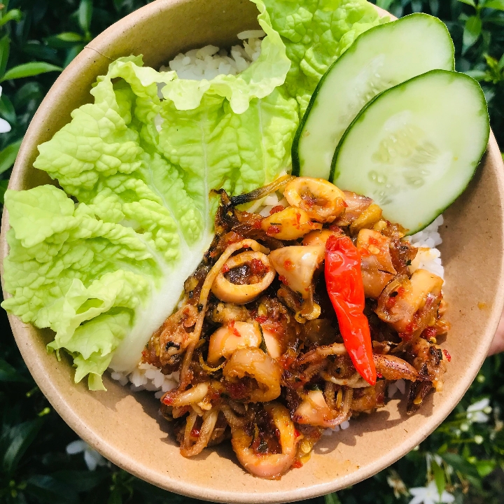 Paket Sambal Cumi Asin Sereh