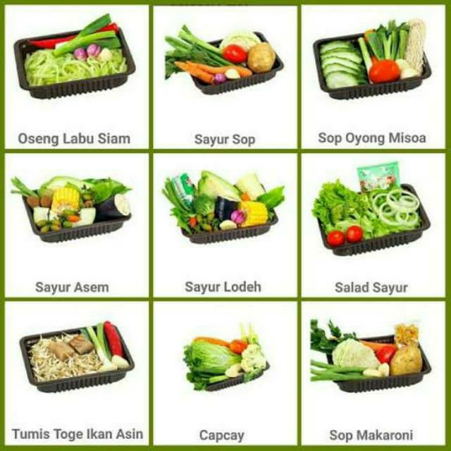 Paket Sayuran Lengkap 