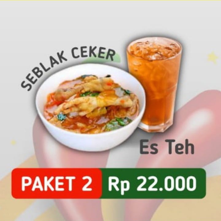 Paket Seblak Ceker 