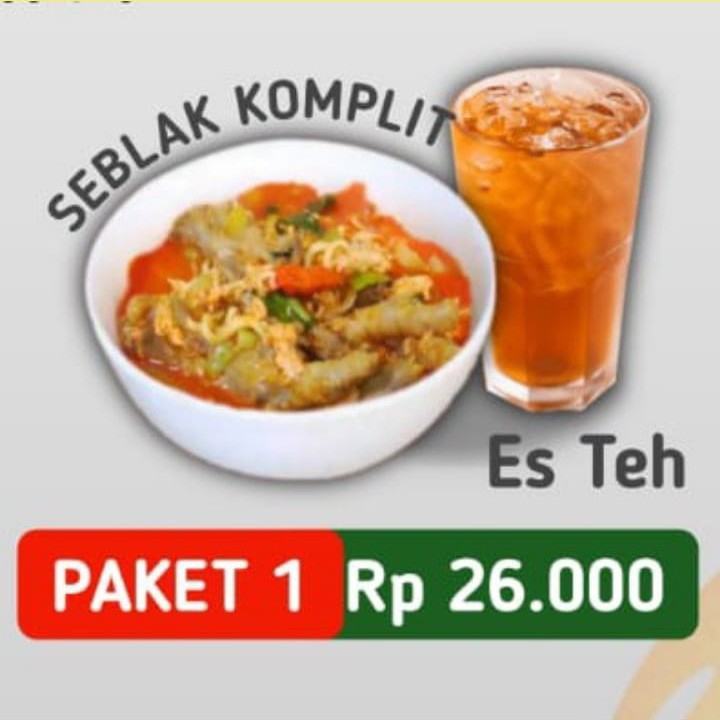 Paket Seblak Komplit