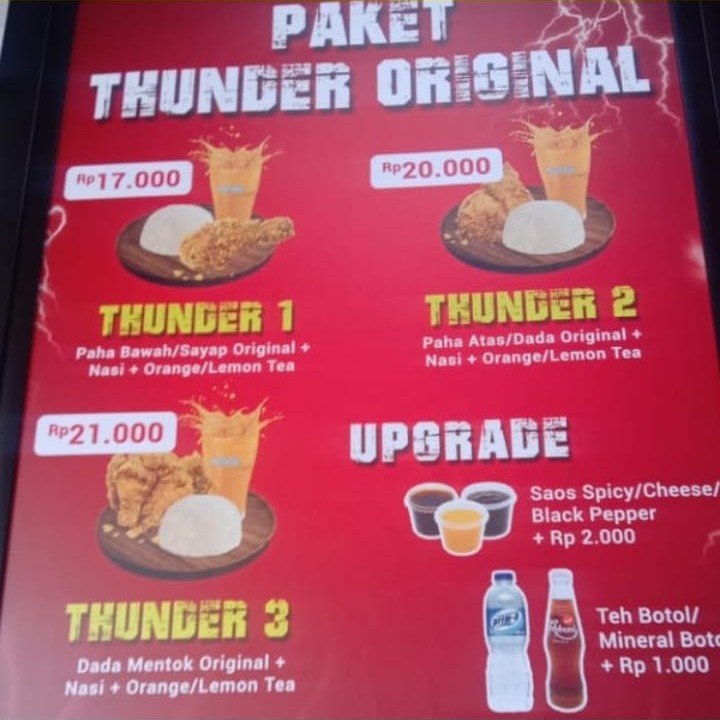 Paket Thunder 3 Upgrade