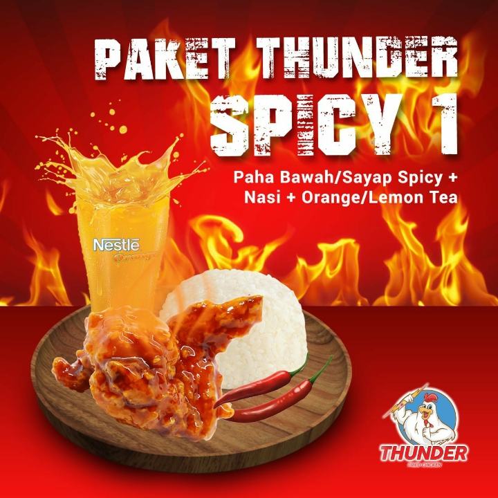 Paket Thunder spicy 1