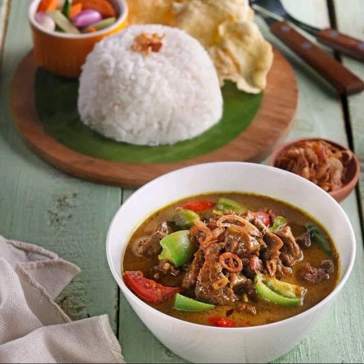 Paket Tongseng Ayam Kampung Plus Nasi Dan Es Teh