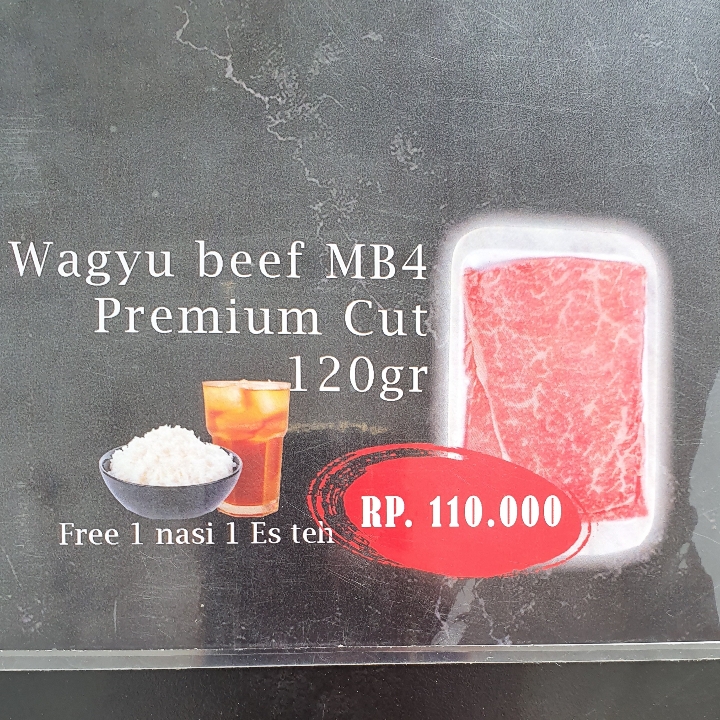 Paket Wagyu Beef MB4 Premium