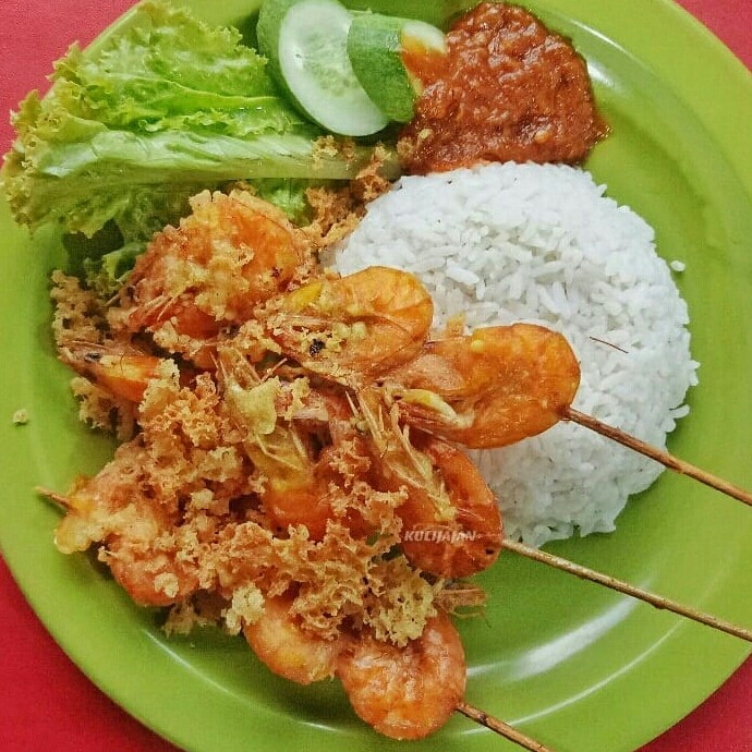 Paketan Nasi Udang Goreng Crispy