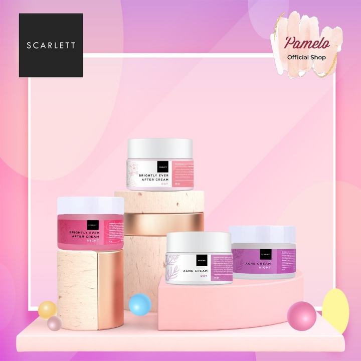 Pamelo Scarlett Whitening BPOM SALE 100 RESMI ORIGINAL SCARLET