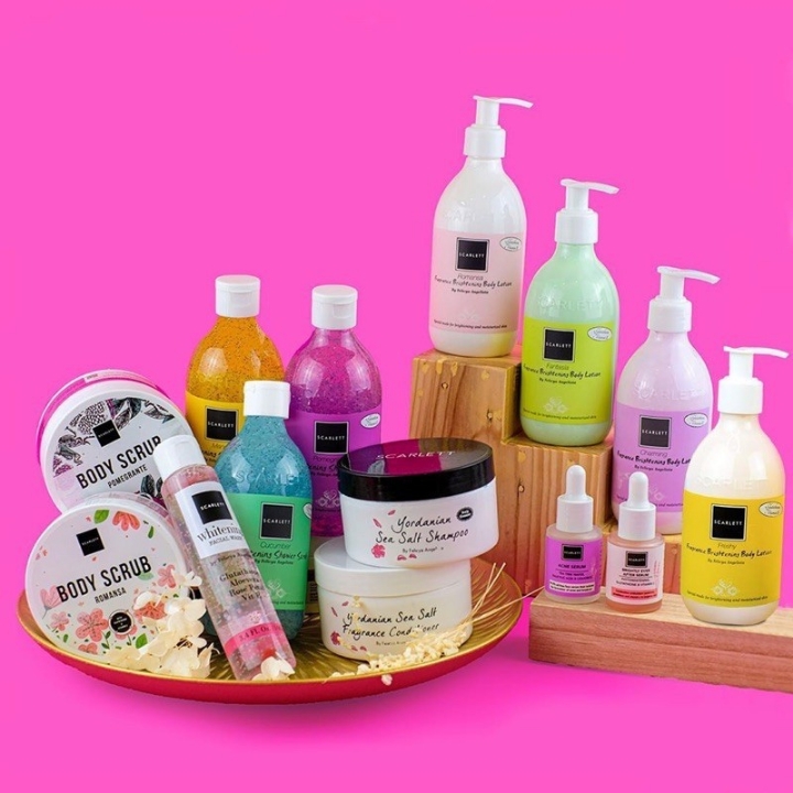 Pamelo Scarlett Whitening BPOM SALE 100 RESMI ORIGINAL SCARLET 3