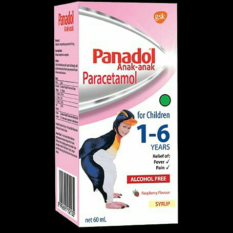 Panadol 60 ml Rasa Strawberry