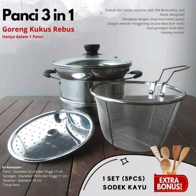 Panci 3 in 1