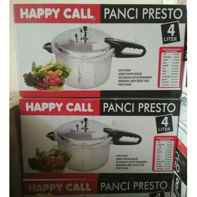 Panci Presto Happy Call / HC Press Cooker 4 Liter 2