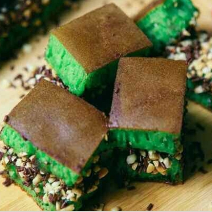 Pandan Kacang Coklat