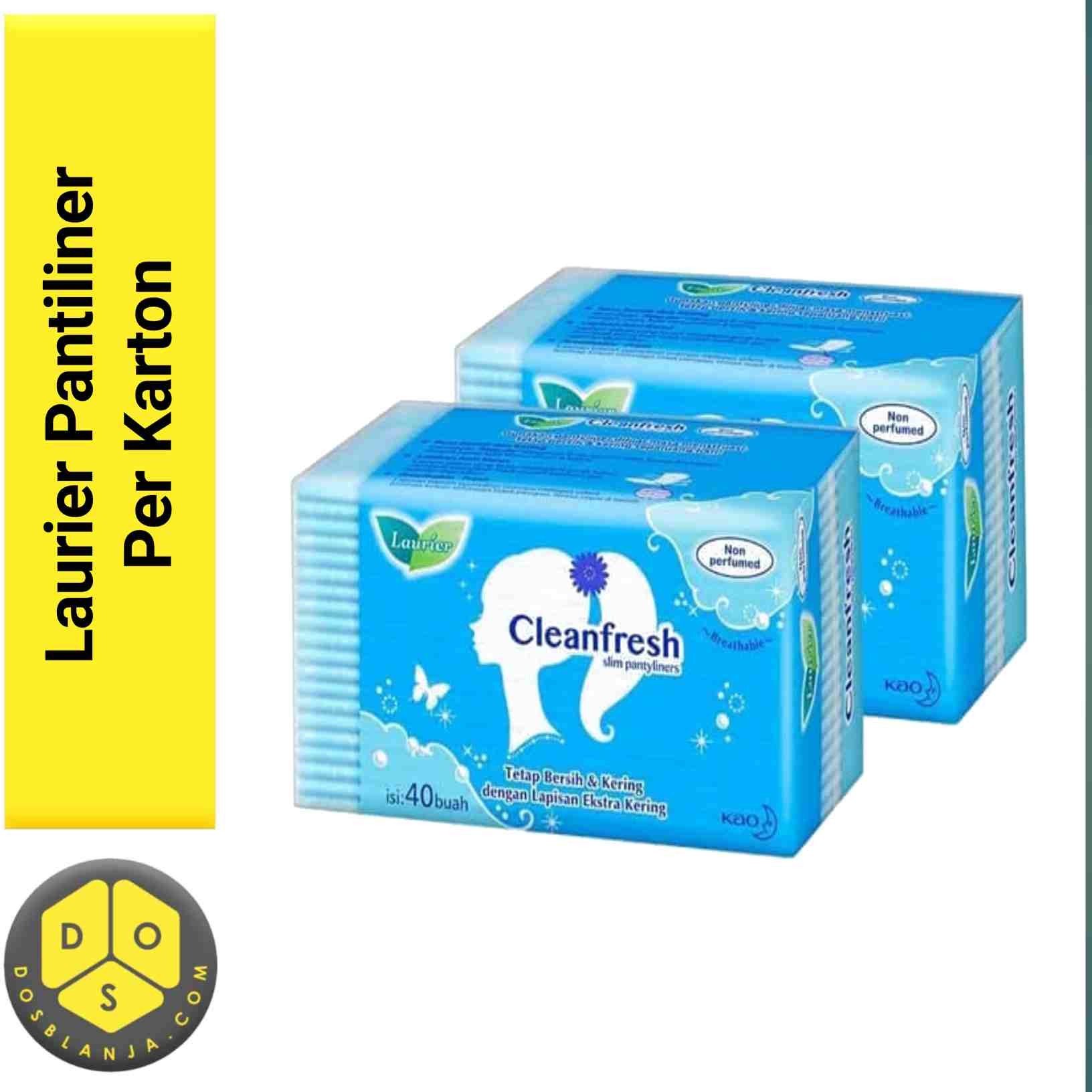 Pantyliner 40pcs Kemasan Karton