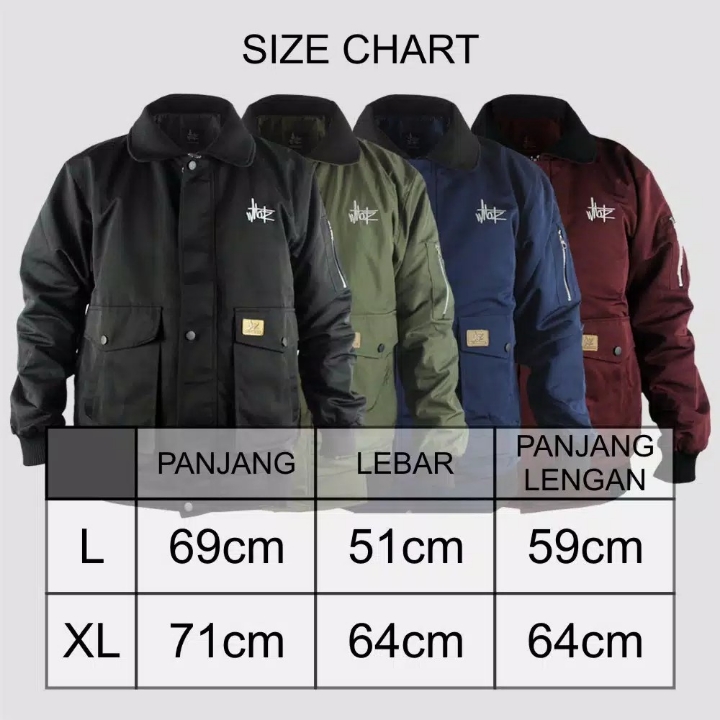 Parka Jacket V20 MAROON Original By Motz 2