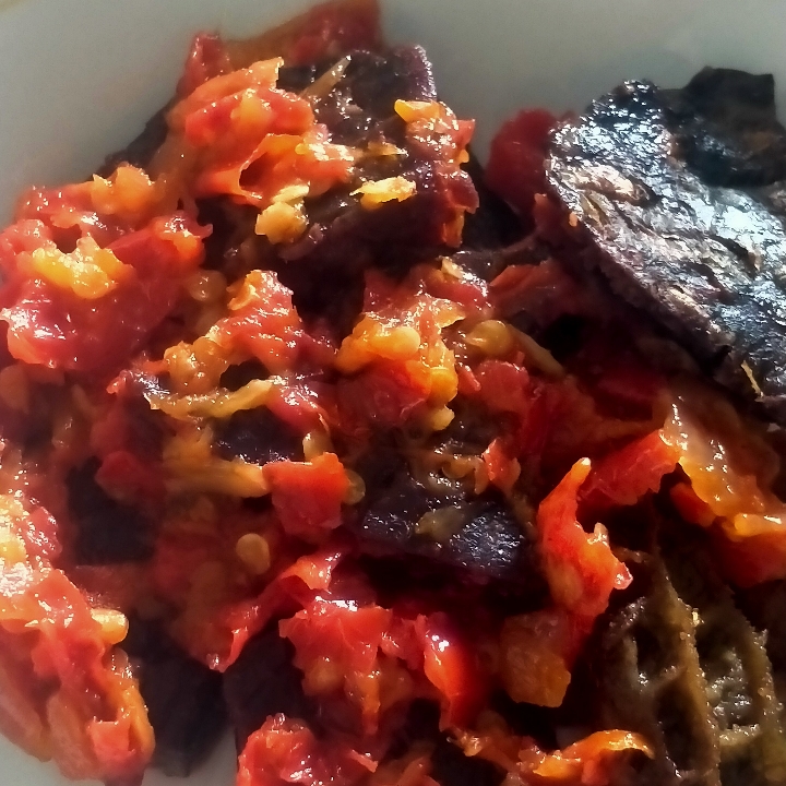 Paru Goreng Balado Tanpa Nasi