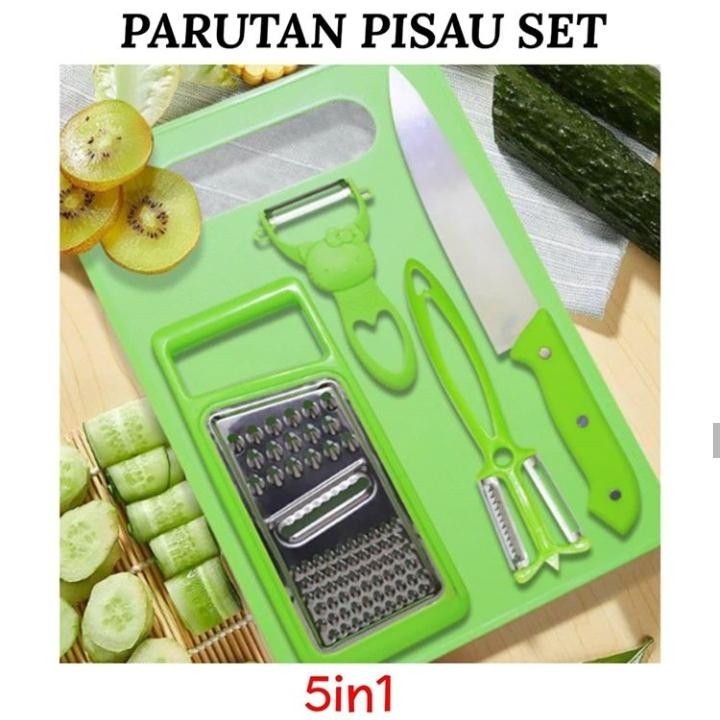 Parutan Dan Pisau Set