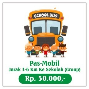 Pas-Mobil Sekolah untuk Jarak 3-6 km Per GROUP