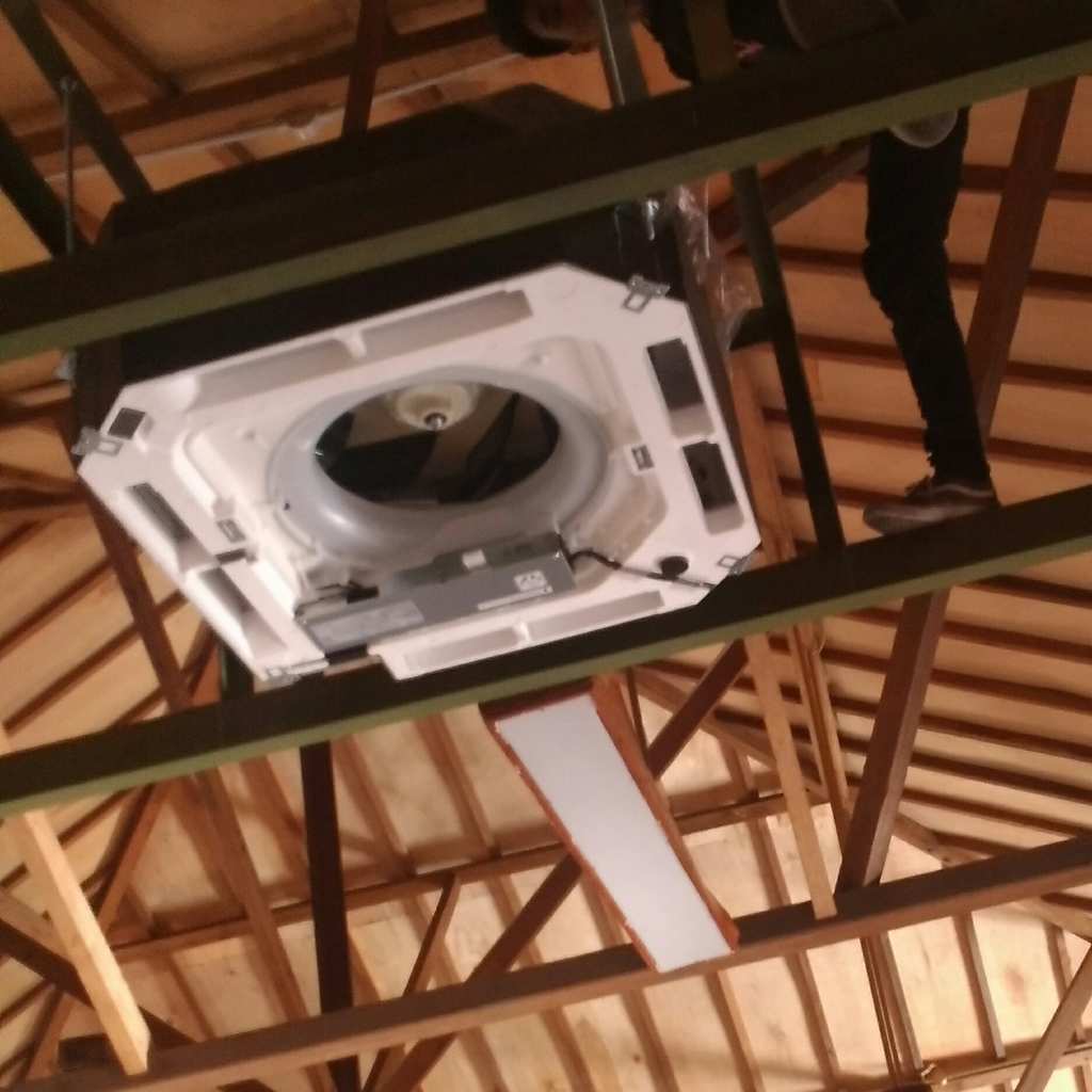 Pasang Ac Tipe Kaset Panasonic Baru
