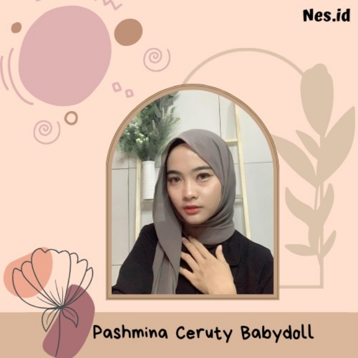 Pashmina Ceruty Baby Doll