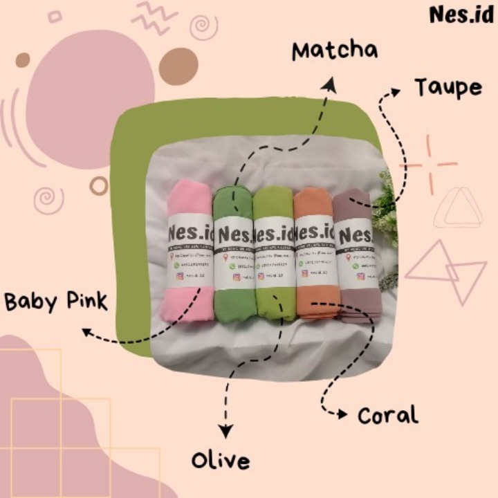 Pashmina Ceruty Baby Doll 5