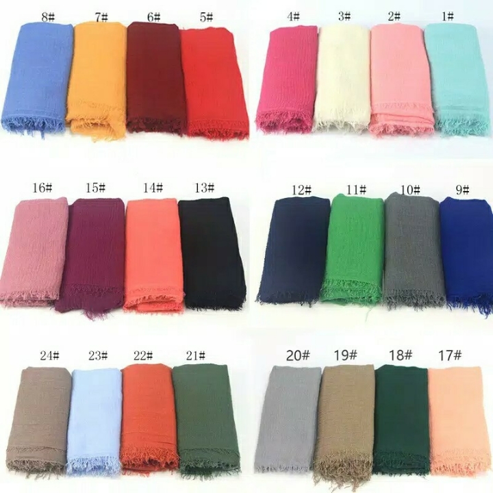 DE Pashmina Crinkle Shawl 2