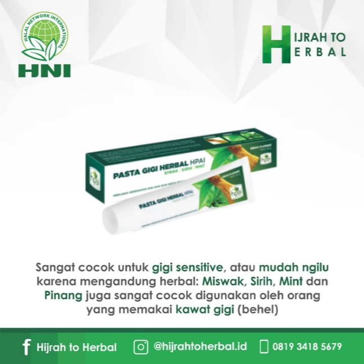 Pasta Gigi Herbal HPAI