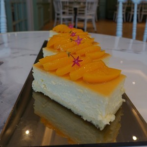 Peach Cheesecake