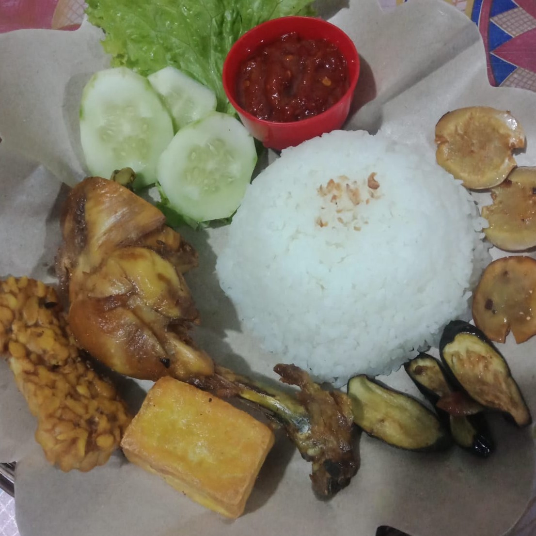 Pecel Ayam