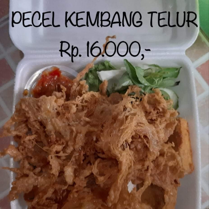 Pecel Kembang Telur