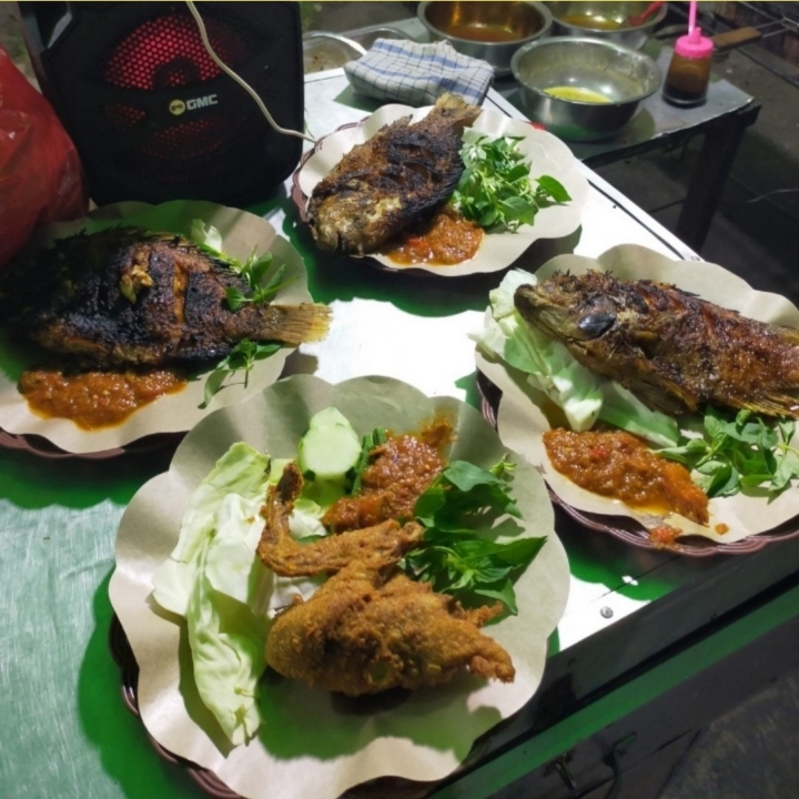 Pecel Lele Bakar Tanpa Nasi