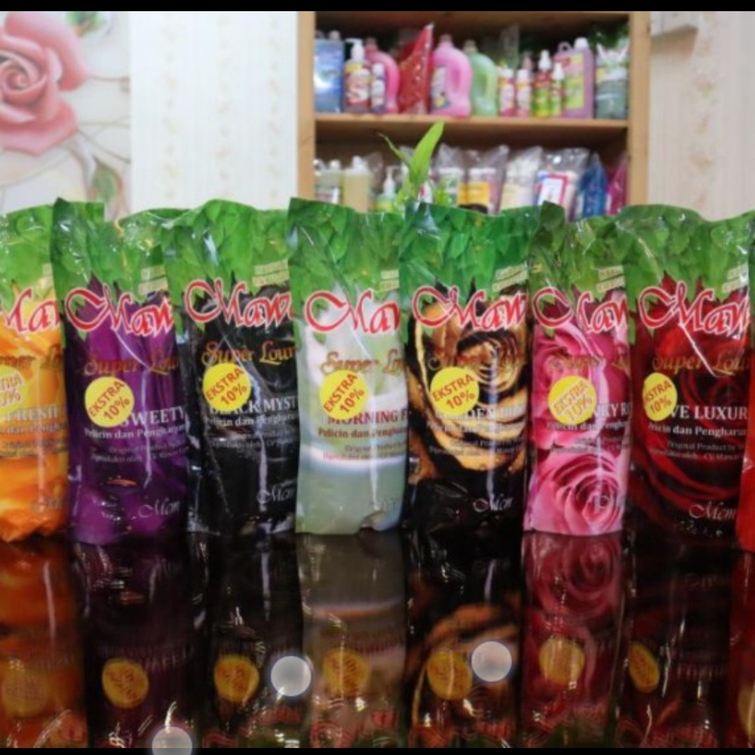 Pelicin Dan Pewangi Mawar Super Laundry Original
