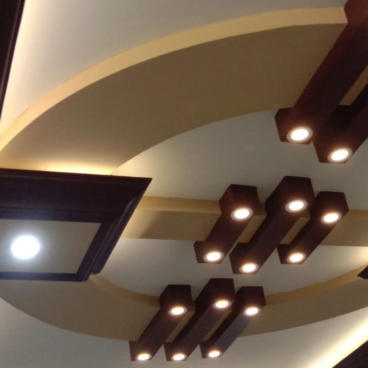 Pemasangan Gypsum Dan Pvc 