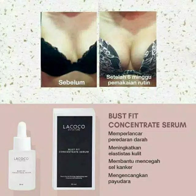 Pembesar Payudara Bust Fit Lacoco Nasa 2
