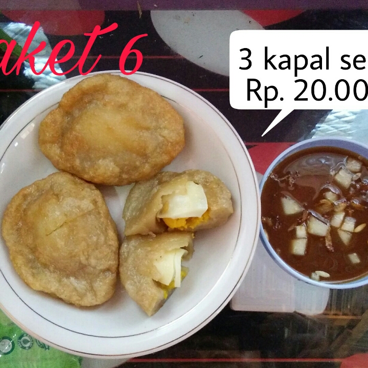 Pempek Kapal selam Isi 3