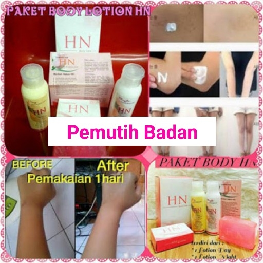 Pemutih Badan Pria Wanita