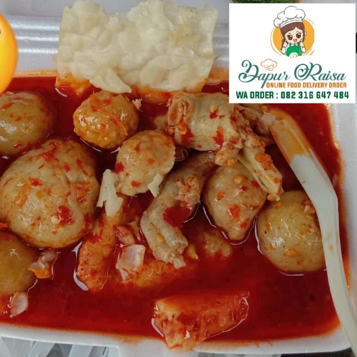 Pentol Kuah Komplit