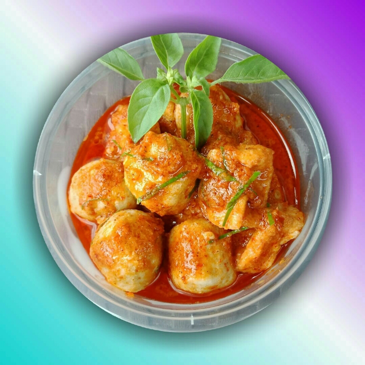 Pentol Tahu Kuah 