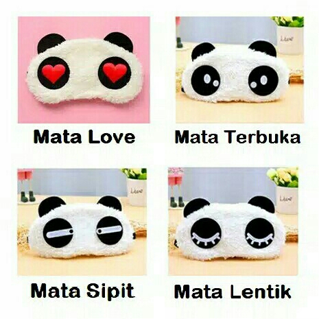 Penutup Mata Panda Untuk Tidur
