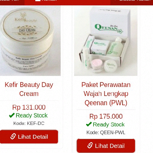 Perawatan Wajah Kosmetik