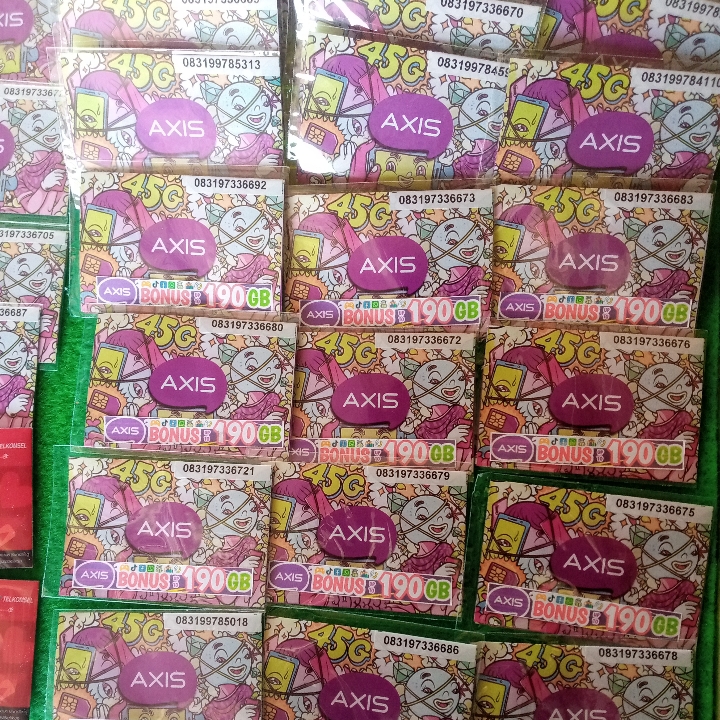 Perdanan Axis Bonus 190gb 