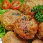 Pergedel Telor Dadar Bulat