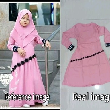 Periksa Dress  JumpsuitGamis Muslim Anak 2