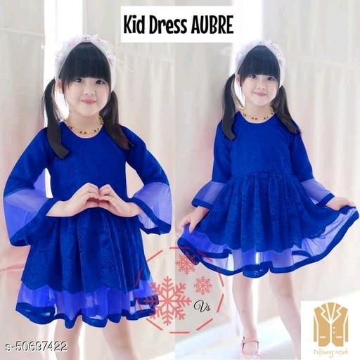Periksa Dress  JumpsuitKid Aubre Benhur Baju Anak 0100 Tdg-Blue
