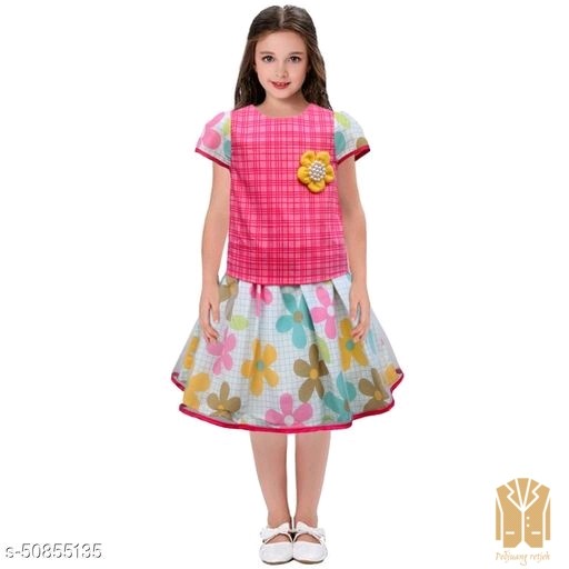 Periksa Set Atasan  Bawahan Two Mix Setelan Anak Perempuan Fashion 2