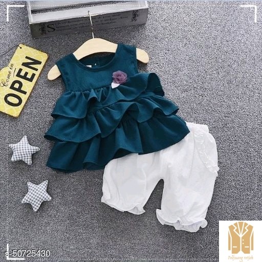 Periksa Set Atasan  BawahanRuffle Blouse Sleeveless set Pants