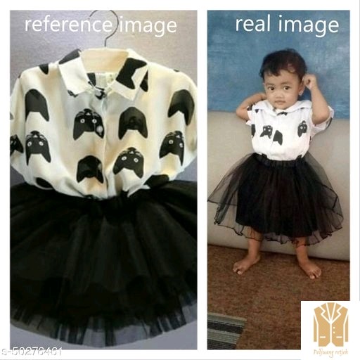 Periksa Set Atasan  BawahanSetelan Anak Perempuan -