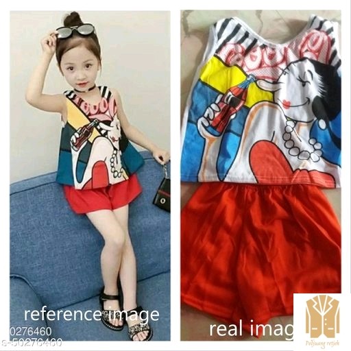 Periksa Set Atasan  BawahanSetelan Anak Perempuan 2