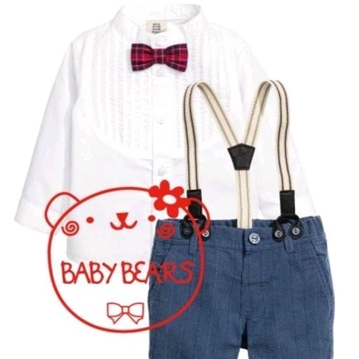 Periksa Set Atasan  BawahanSetelan Formal White Bow Tie Set Pants