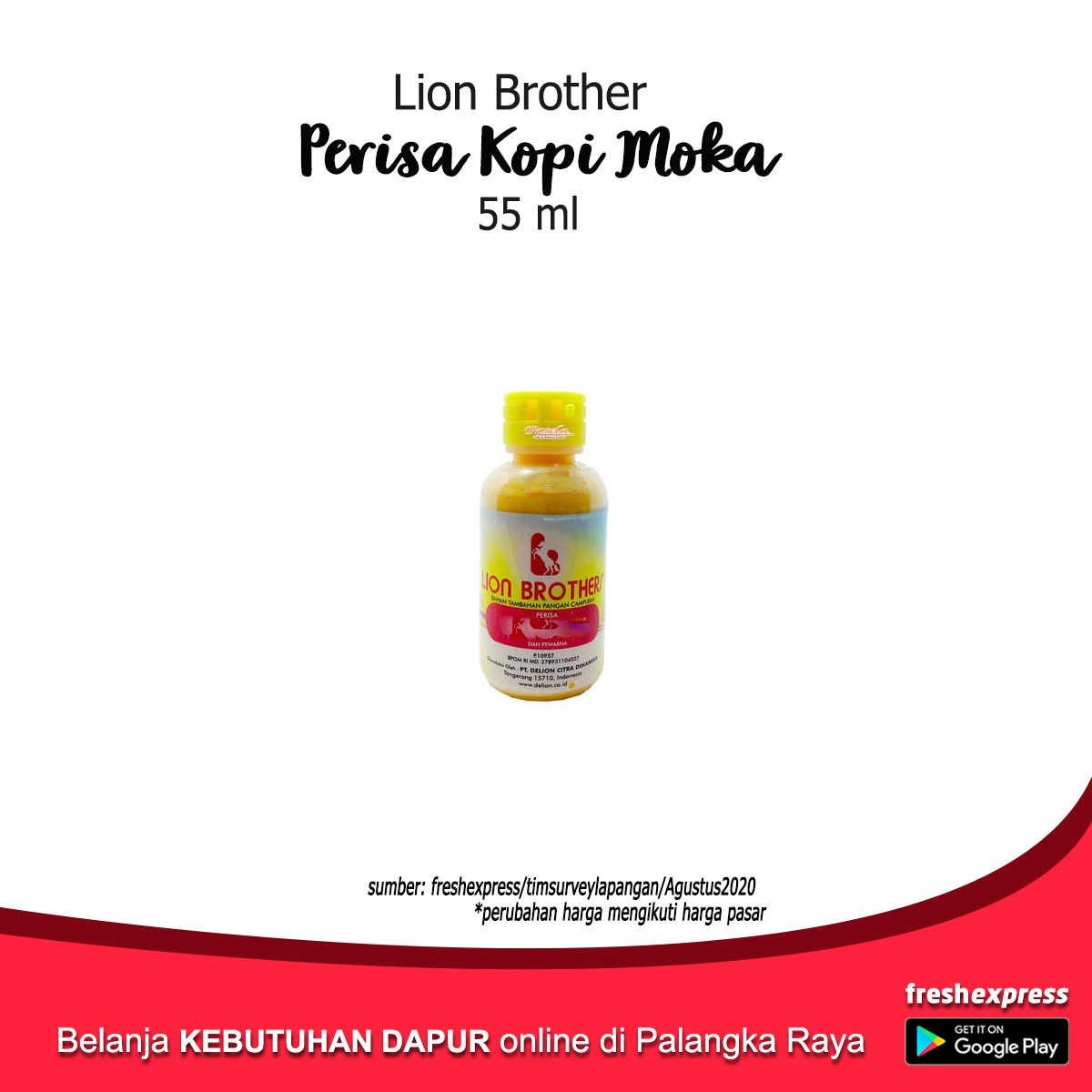 Lion Brother Perisa Kopi Moka 55 Ml